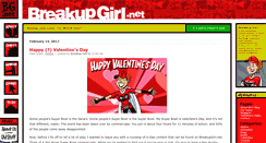 Desktop Screenshot of breakupgirl.net